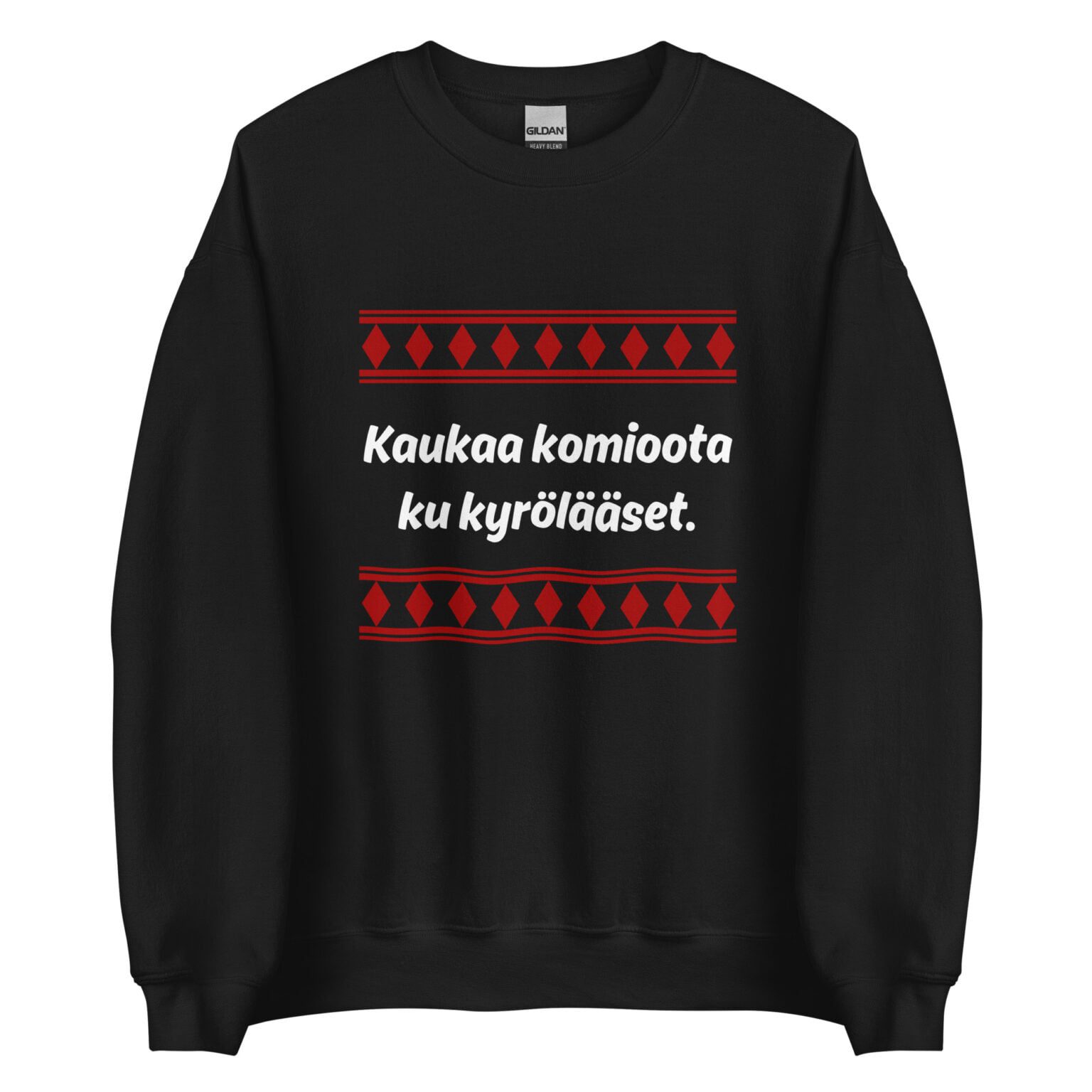 unisex-crew-neck-sweatshirt-black-front-6628d3883743e