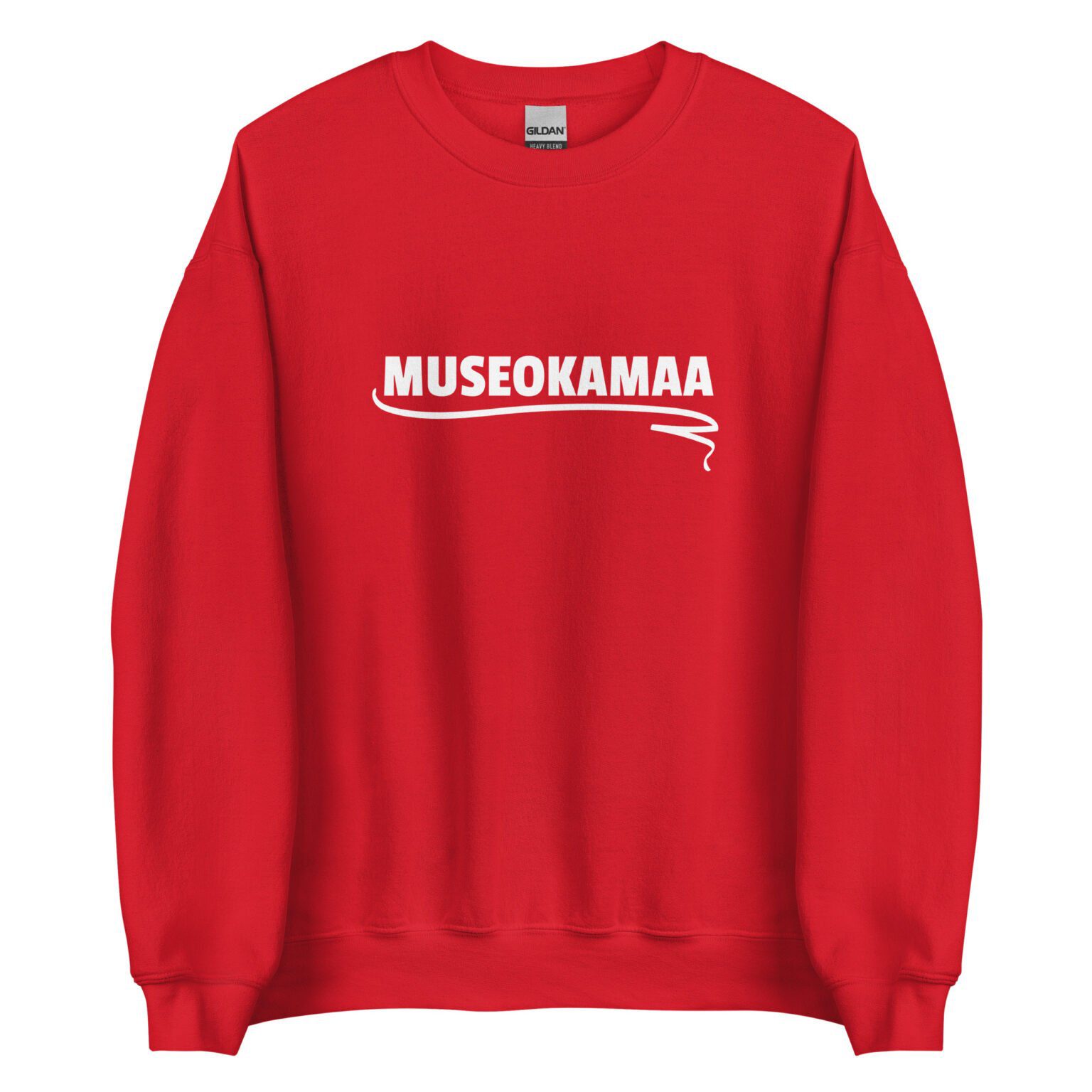 Museokamaa - Collegepaita / Musta
