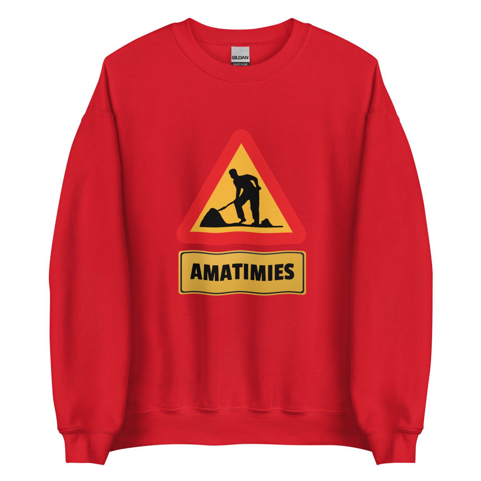 Amatimies - Collegepaita / Musta