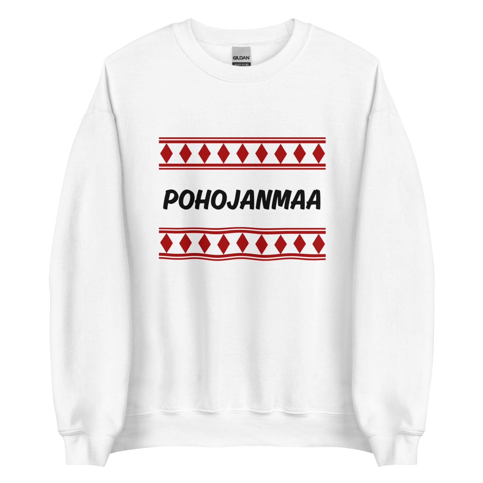 Pohojanmaa collegepaita - Musta