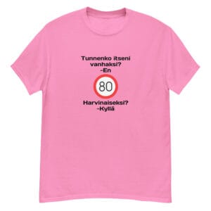 Hauska paita - 80-vuotislahja