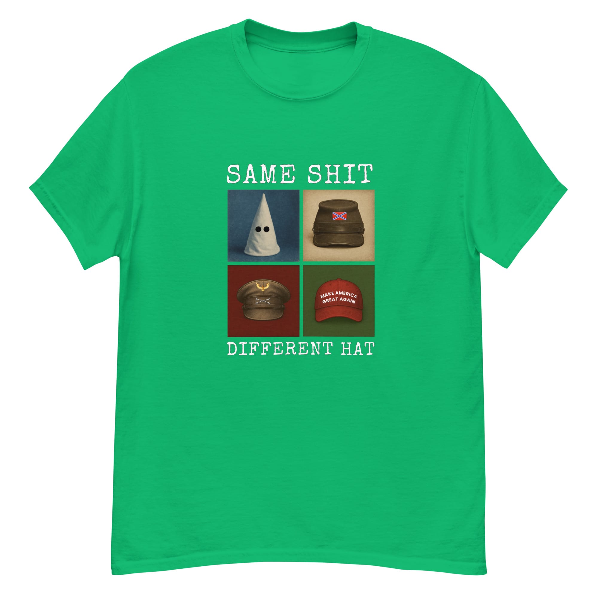 Same shit, different hat | T-paita - Image 6