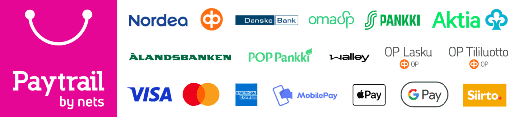 Luotettavat maksutavat