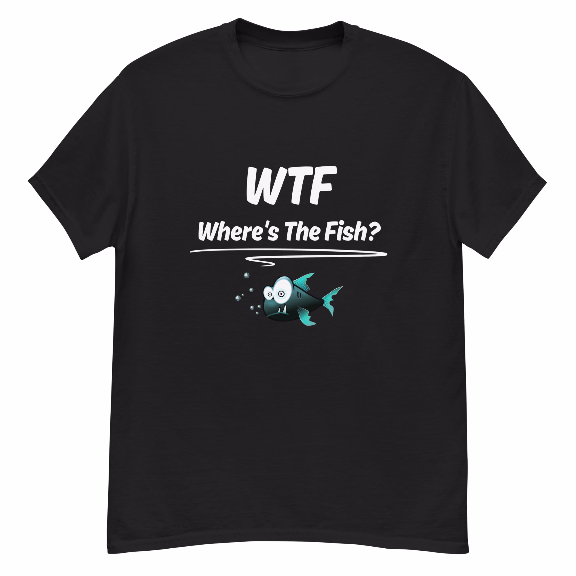 WTF Where’s The Fish? - M | Outlet T-paita